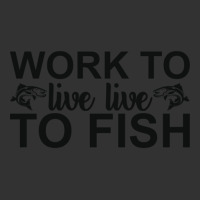 Work To Live Live To Fish Baby Bodysuit | Artistshot