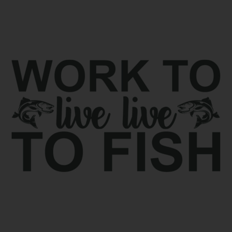 Work To Live Live To Fish Baby Bodysuit by Kuwannin528 | Artistshot