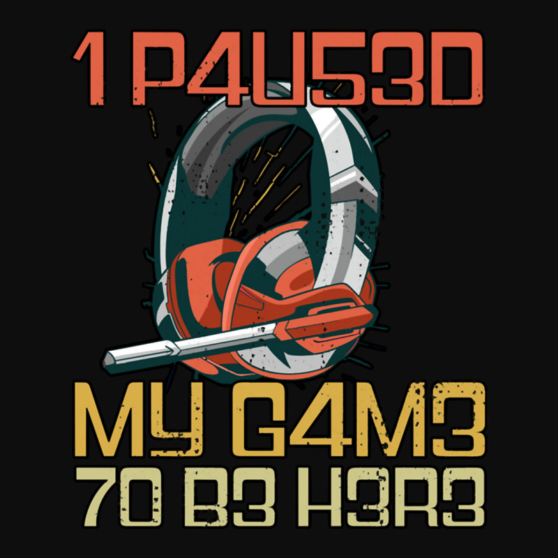 I Paused My Game To Be Here Gamer Headset Leet Crop Top by KEITHSHAPIRO | Artistshot