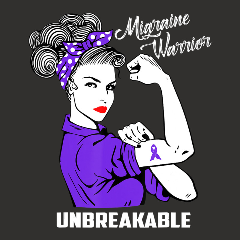 Migraine Warrior Unbreakable Awareness Champion Hoodie | Artistshot