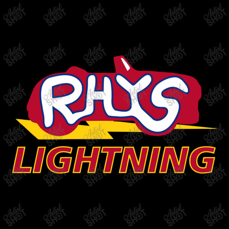 Rhys Lightning Cropped Hoodie by namasari | Artistshot