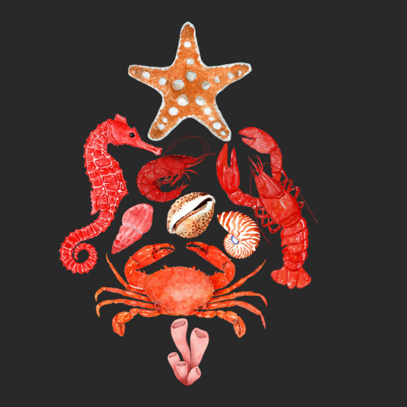 Crustaceancore Christmas, Crab Lobster, Crustaceancore Vintage, Ocean  Printed Hat | Artistshot