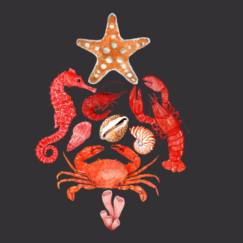 Crustaceancore Christmas, Crab Lobster, Crustaceancore Vintage, Ocean  Vintage Hoodie | Artistshot