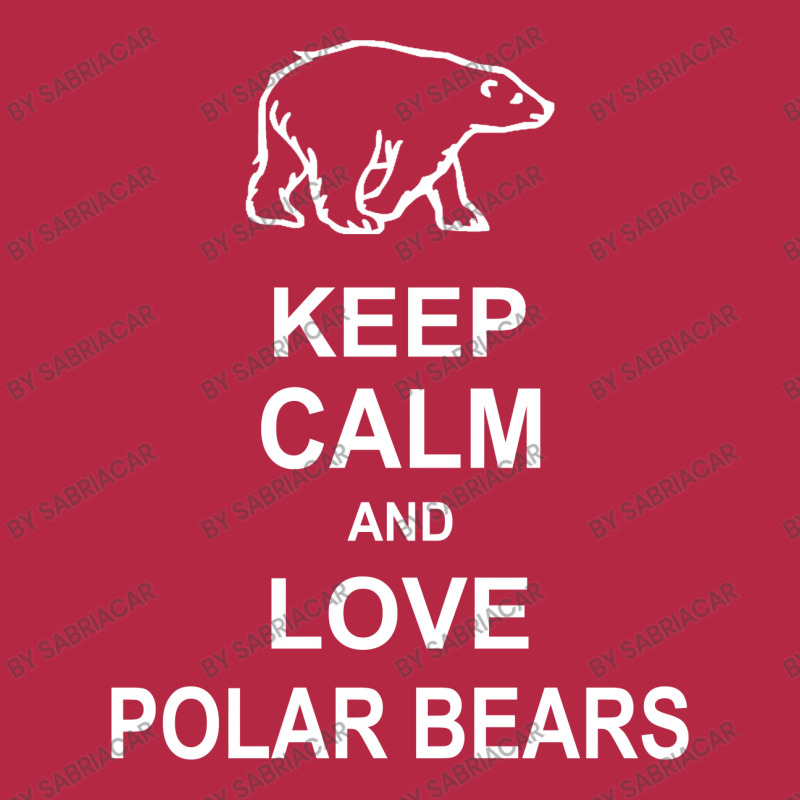 Keep Calm And Love Polar Bears Champion Hoodie | Artistshot