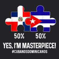 Half Cuban Half Dominican Flag Map Combined Cuba Rd T Shirt Youth Tee | Artistshot