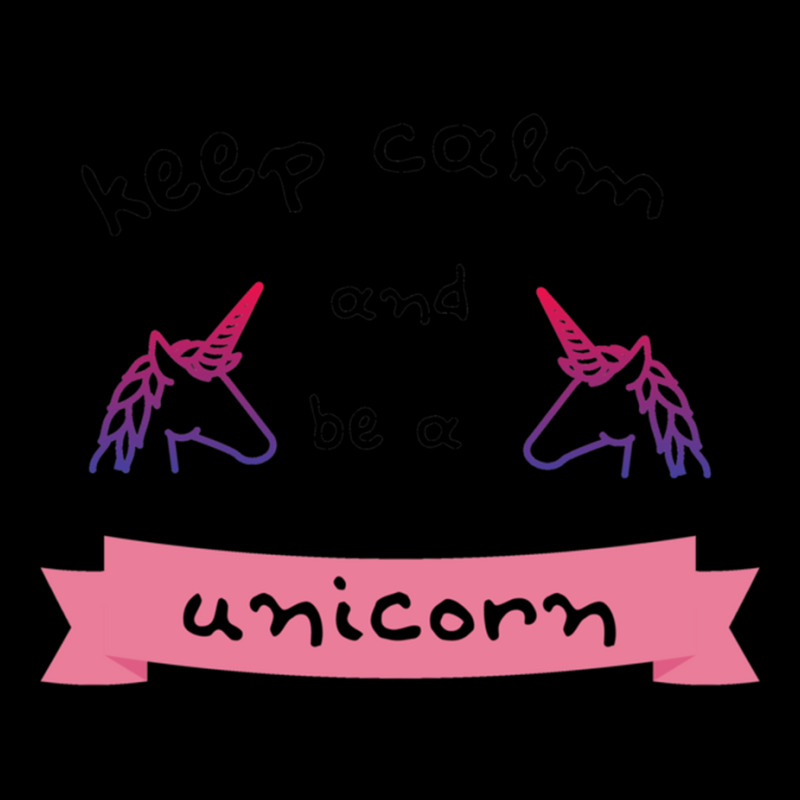 Keep Calm And Be A Unicorn Zipper Hoodie | Artistshot