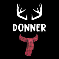 Donner Reindeer Christmas Matching Pjs Group Costume Gift Pullover V-neck Tee | Artistshot