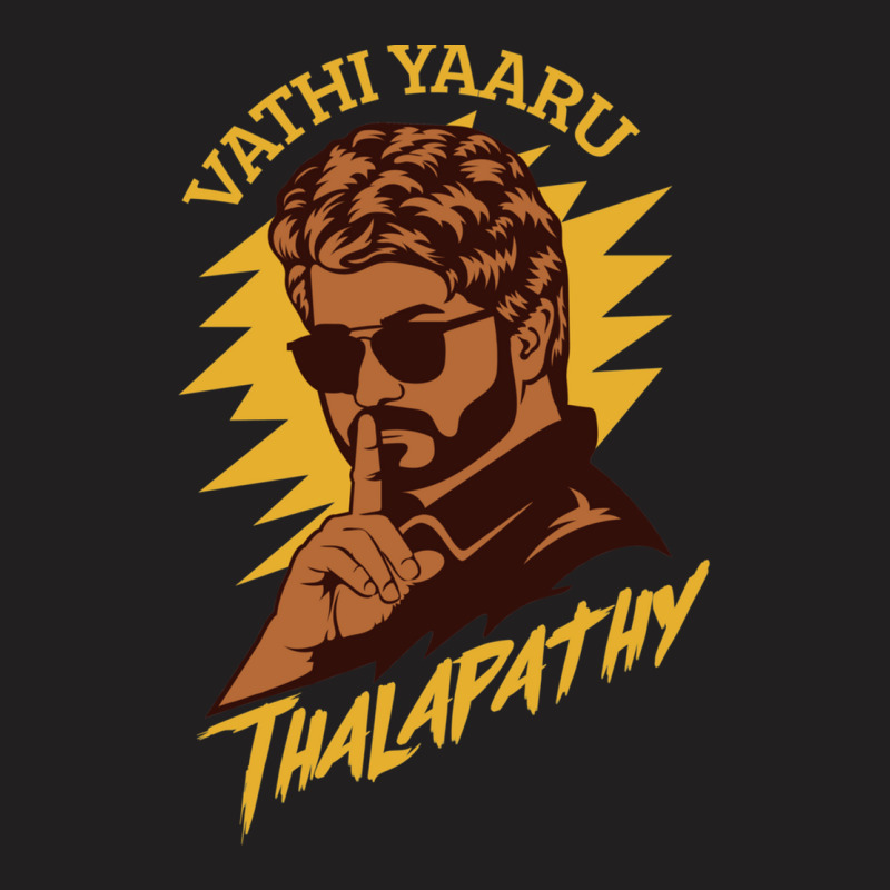 Master Movie Tamil  Thalapathy Vijay Movie T-Shirt by DARRELLBARNES | Artistshot