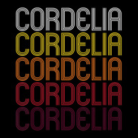 Cordelia Retro Wordmark Pattern Vintage Style Youth Zipper Hoodie | Artistshot