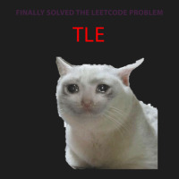 Leetcode Problem Crying Cat Meme Classic T-shirt | Artistshot