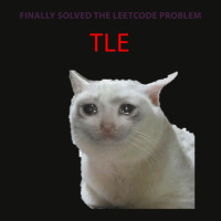 Leetcode Problem Crying Cat Meme Scorecard Crop Tee | Artistshot