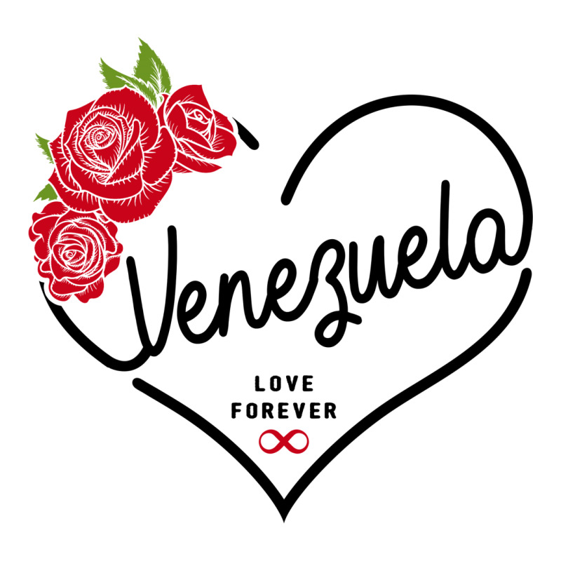 Venezuela Love Forever Zipper Hoodie by honeysuckle | Artistshot