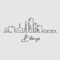 City Skyline Travel Souvenir Tourist Billings Montana T Shirt Full-length Apron | Artistshot