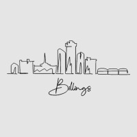 City Skyline Travel Souvenir Tourist Billings Montana T Shirt Medium-length Apron | Artistshot