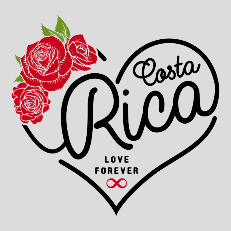 Costa Rica Love Forever Men's Polo Shirt by honeysuckle | Artistshot