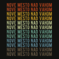 Nove Mesto Nad Vahom City Slovakia Retro Scorecard Crop Tee | Artistshot