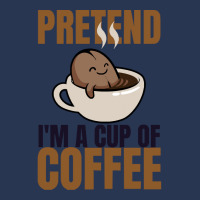 Pretend Im Cup Of Coffee T  Shirt Easy Pretend I'm Cup Of Coffee Costu Men Denim Jacket | Artistshot