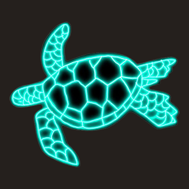 Neon Sea Turtle Tank Top | Artistshot