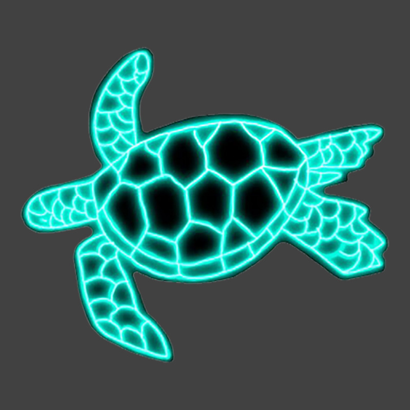 Neon Sea Turtle Vintage T-shirt | Artistshot