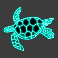 Neon Sea Turtle Men's Polo Shirt | Artistshot