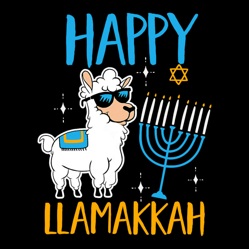 Happy Hanukkah Jewish Christmas Jewish Hanukkah Llamakkah Adjustable Cap | Artistshot