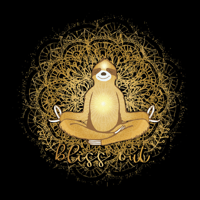 Sloth Meditating Bliss Out, Sloth Meditating, Bliss Out, Sloth Meditat Cropped Hoodie by SHOPURT | Artistshot