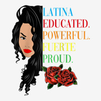 Latina Educated Powerful Proud Latinas Raglan Baseball Tee Youth 3/4 Sleeve | Artistshot