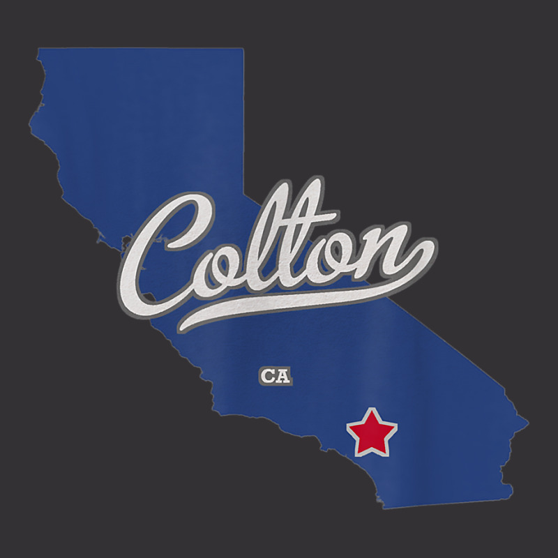 Colton California Ca Map T Shirt Vintage Hoodie | Artistshot