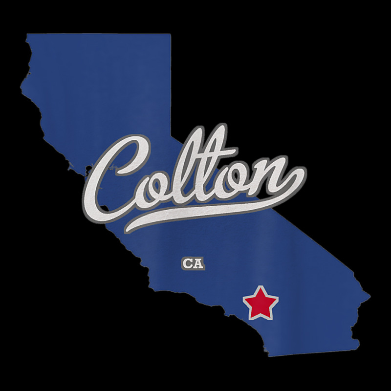 Colton California Ca Map T Shirt Fleece Short | Artistshot