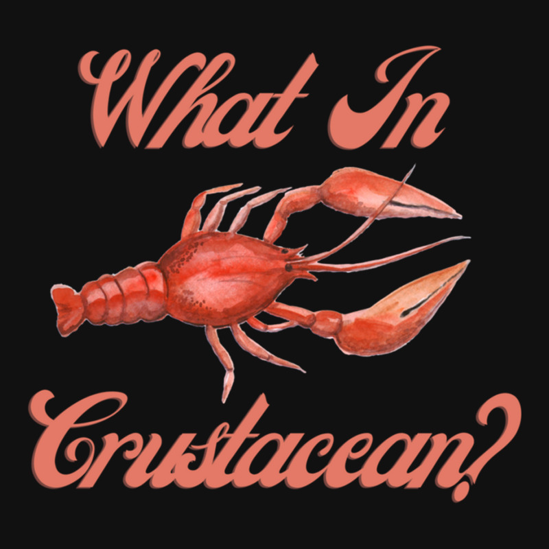 What In Crustacean  Cute Crustaceancore Landscape Canvas Print | Artistshot