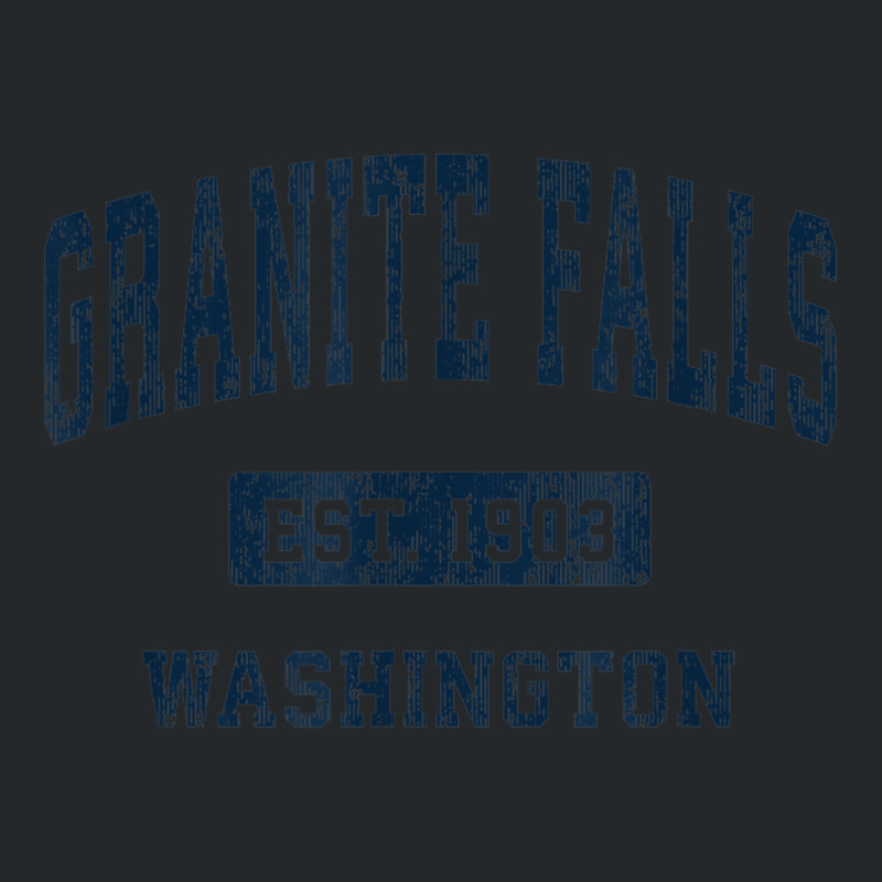 Granite Falls Washington Wa Vintage Athletic Sports Design Crewneck Sweatshirt | Artistshot