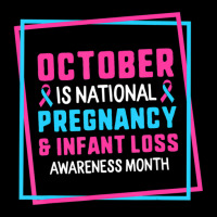 October Is National Pregnancy Infant Loss Awareness Month Pocket T-shirt | Artistshot