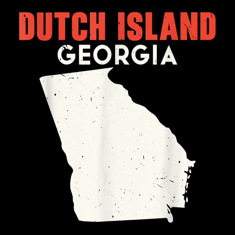 Dutch Island Georgia Usa State America Travel Georgian Atlan T Shirt Men's Long Sleeve Pajama Set by cm-arts | Artistshot