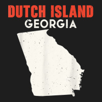 Dutch Island Georgia Usa State America Travel Georgian Atlan T Shirt Classic T-shirt | Artistshot