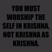 You Must Worship The Self In Krishna, Not Krishna As Krishna. -  God C Ladies Curvy T-shirt | Artistshot