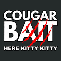 Cougar Bait Funny Halloween Costume Older Woman Younger Man Women's Triblend Scoop T-shirt | Artistshot