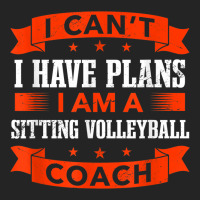 I Can't I Have Plans Sitting Volleyball Coach Funny 3/4 Sleeve Shirt | Artistshot