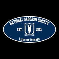 National Sarcasm Society   Lifetime Member Classic Baby Tee | Artistshot