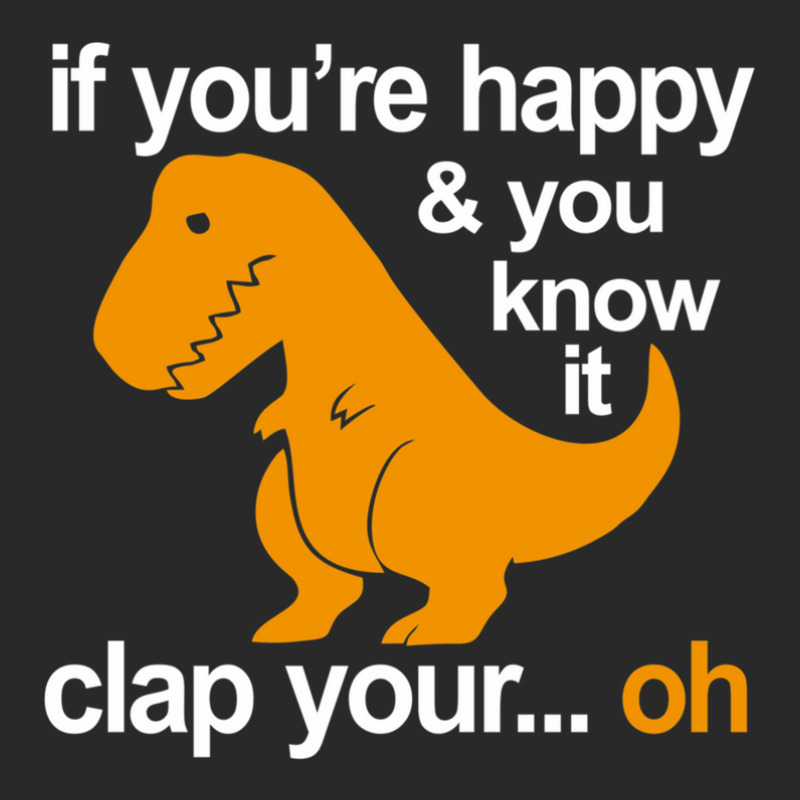 Trex Clap Your Hands Printed Hat | Artistshot