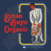 Satan Buys Organic Men Denim Jacket | Artistshot