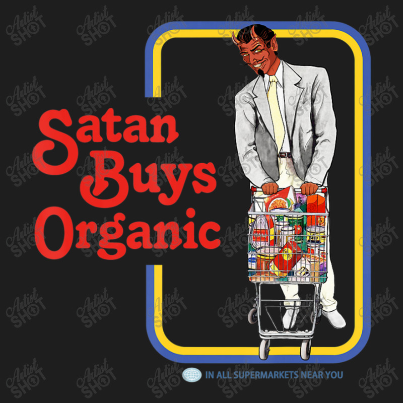 Satan Buys Organic Classic T-shirt by Min02 | Artistshot