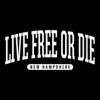 Womens College Style Live Free Or Die New Hampshire Souvenir Gift V Ne Zipper Hoodie | Artistshot