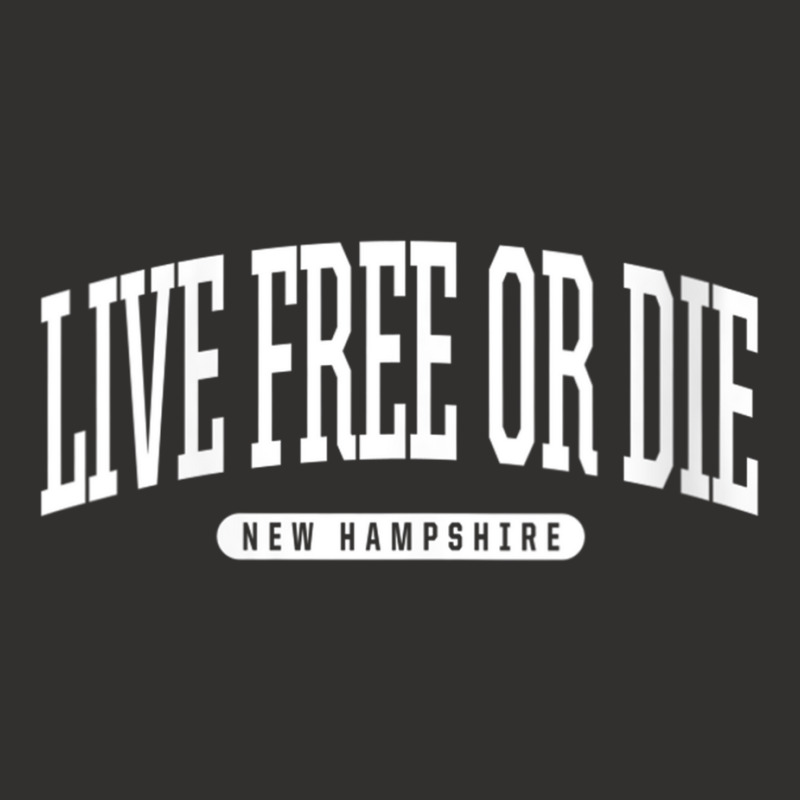 Womens College Style Live Free Or Die New Hampshire Souvenir Gift V Ne Champion Hoodie by cm-arts | Artistshot