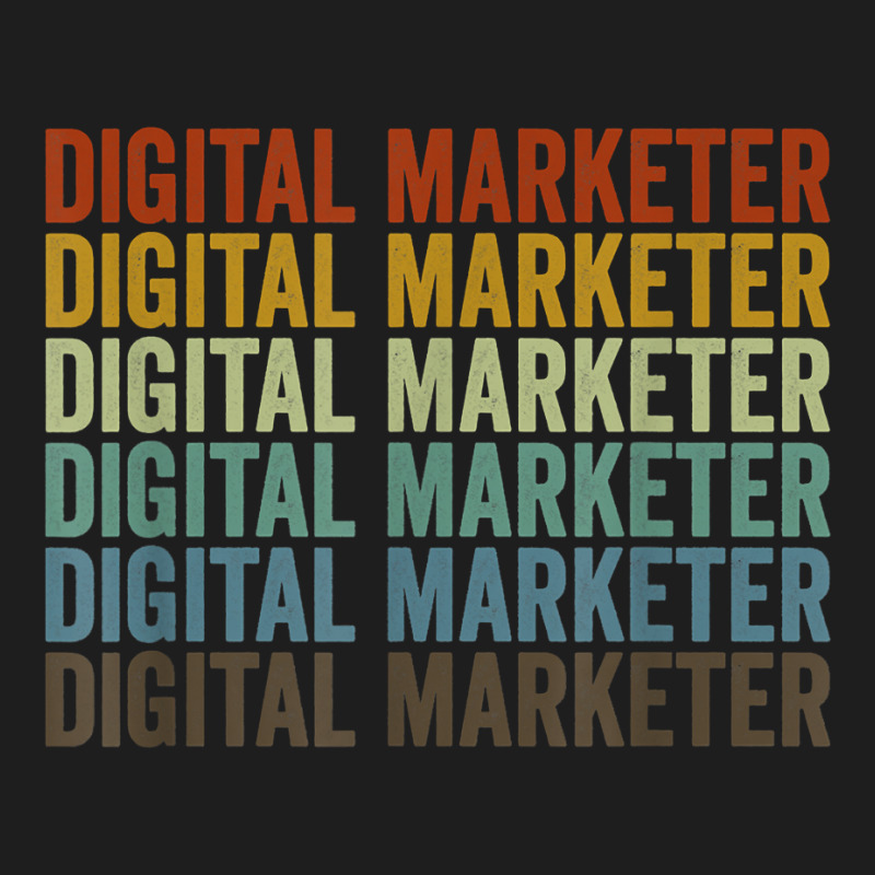 Digital Marketer Retro T Shirt Classic T-shirt by cm-arts | Artistshot