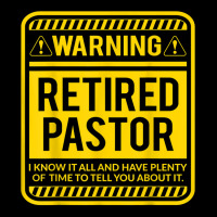 Retirement Gifts Retirement Party Warning Retired Pastor T Shirt Lightweight Hoodie | Artistshot