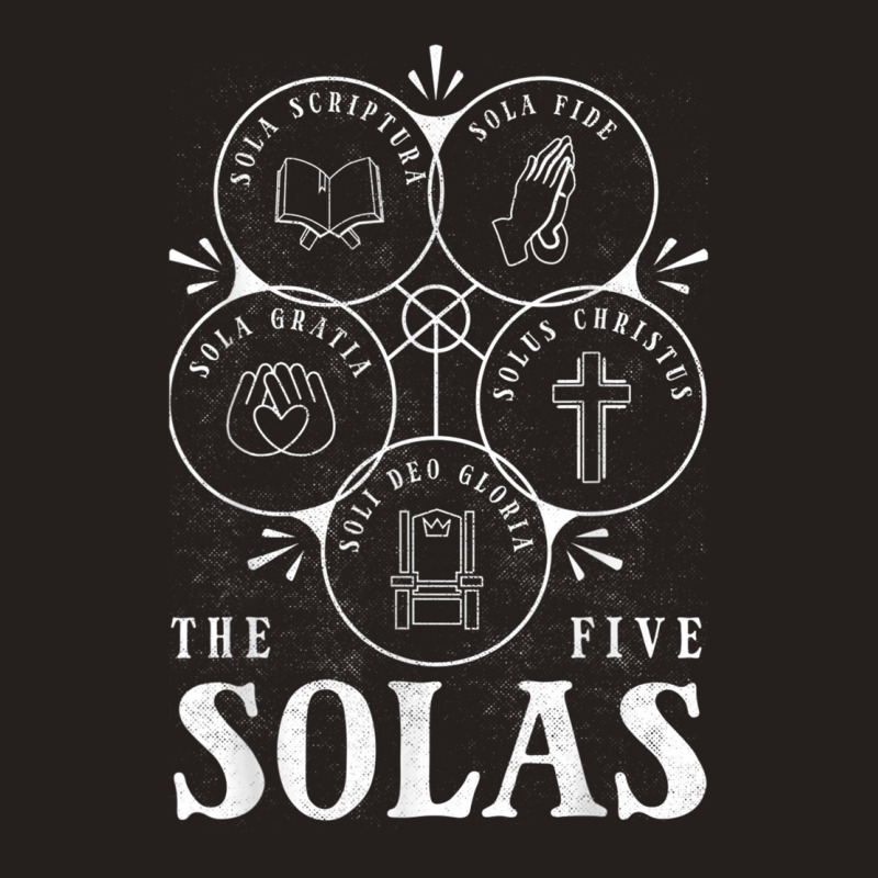 Sola Scriptura   Protestant, Christian Reformation, 5 Solas T Shirt Tank Top | Artistshot