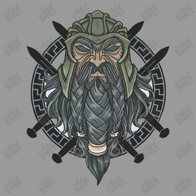 Warrior Long Beard Throw Pillow | Artistshot