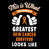 Worlds Greatest Skin Cancer Survivor Looks Like Toddler 3/4 Sleeve Tee | Artistshot