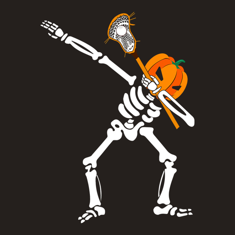 Cute Halloween Costume Dabbing Skeleton Lacrosse Sport Lover Tank Top | Artistshot