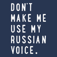 Don't Make Me Use My Russian Voice Russian Men Denim Jacket | Artistshot